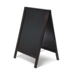 Natura Ξύλινο A-Board Μαυροπίνακα Classic Μαύρο 55×85 cm