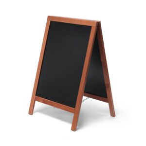 Natura Chalk A-Board Stand Πεζοδρομίου Classic Ανοιχτό Καφέ 55 x 85 cm