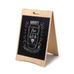 Ξύλοen A-Board Stand Πεζοδρομίου Economy