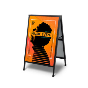 A-Board Stand Πεζοδρομίου Slide In A1
