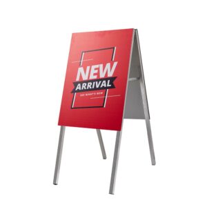 Set of Aboard Stick-On Format 500x700mm Legs και Universal Velcro